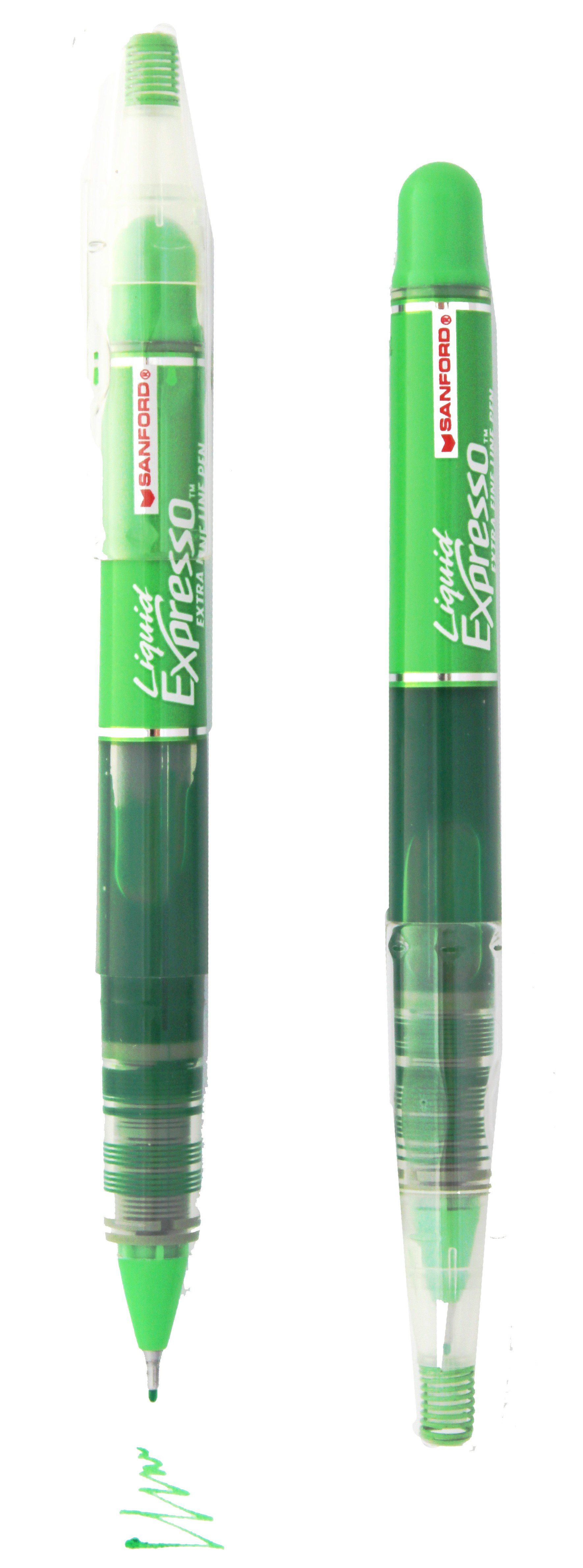 Ручка капілярна Liquid expresso зелена