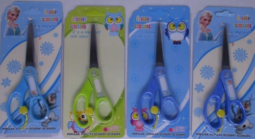 Ножиці дитячі 13см безпечні з обмежувачем для дівчинки