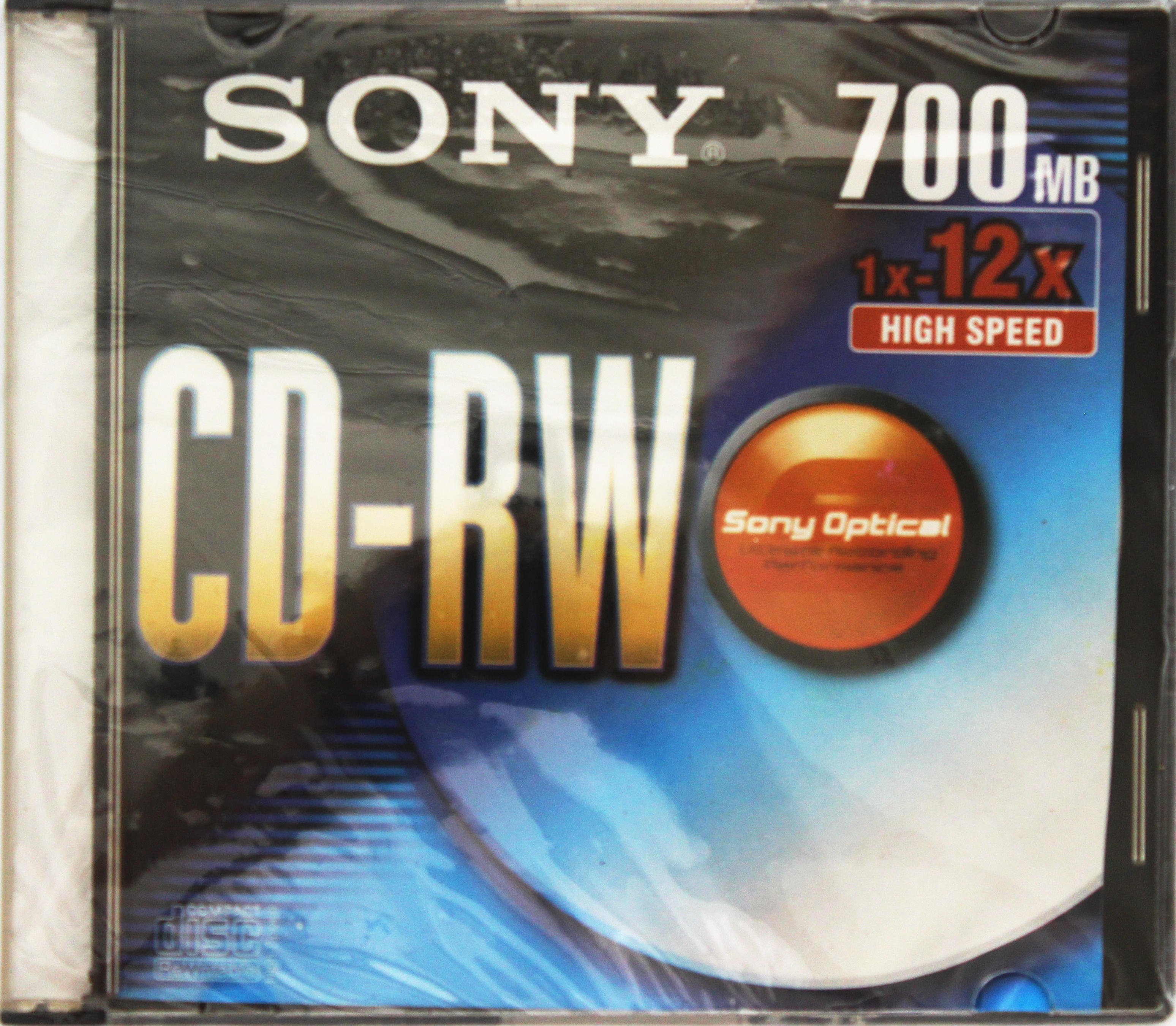 Диск SONY CD-RW 700 в инд.уп.