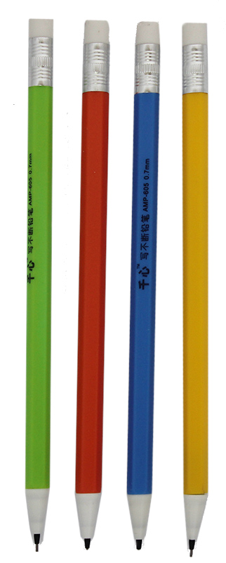 Олівець механічний з гумкою, 0,5мм