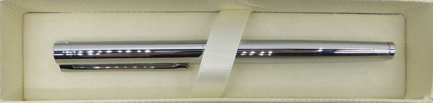 Набор подарочный Sonata 1 ручка чернильная_серебрянная закрытое перо в коробке