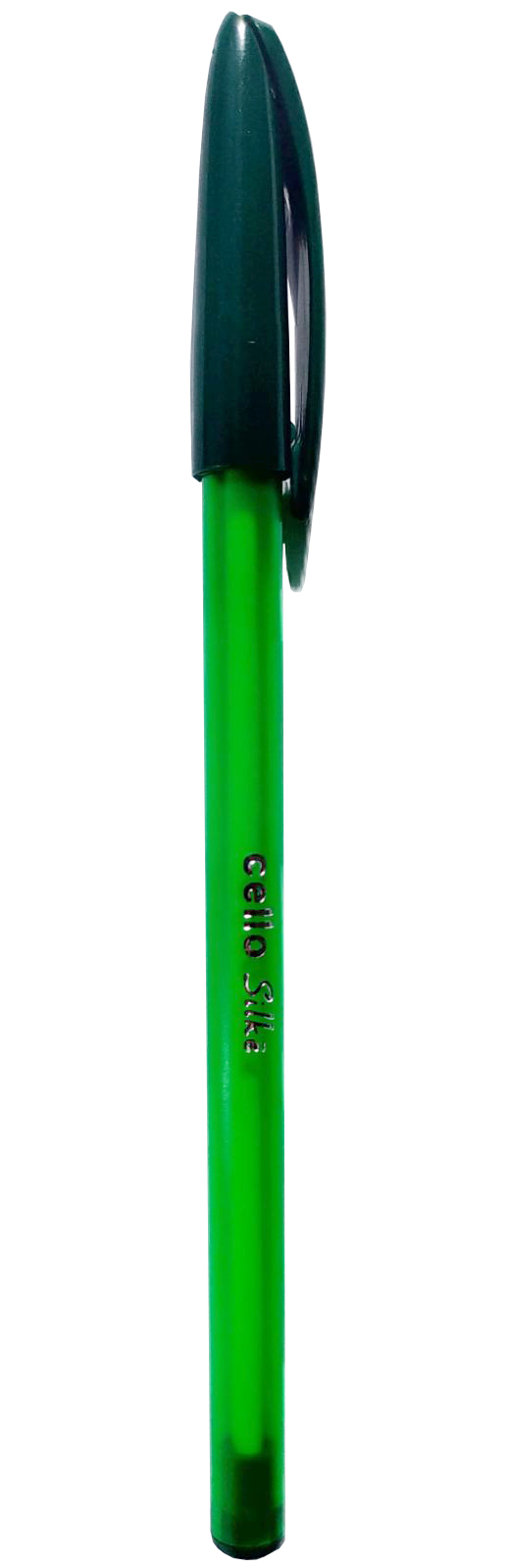 Ручка шариково-масляная Cello Silke 0,7мм зелёная по 50штук